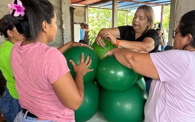 BARINAS | Trabajadoras de BanMujer optimizan habilidades en Globoflexia