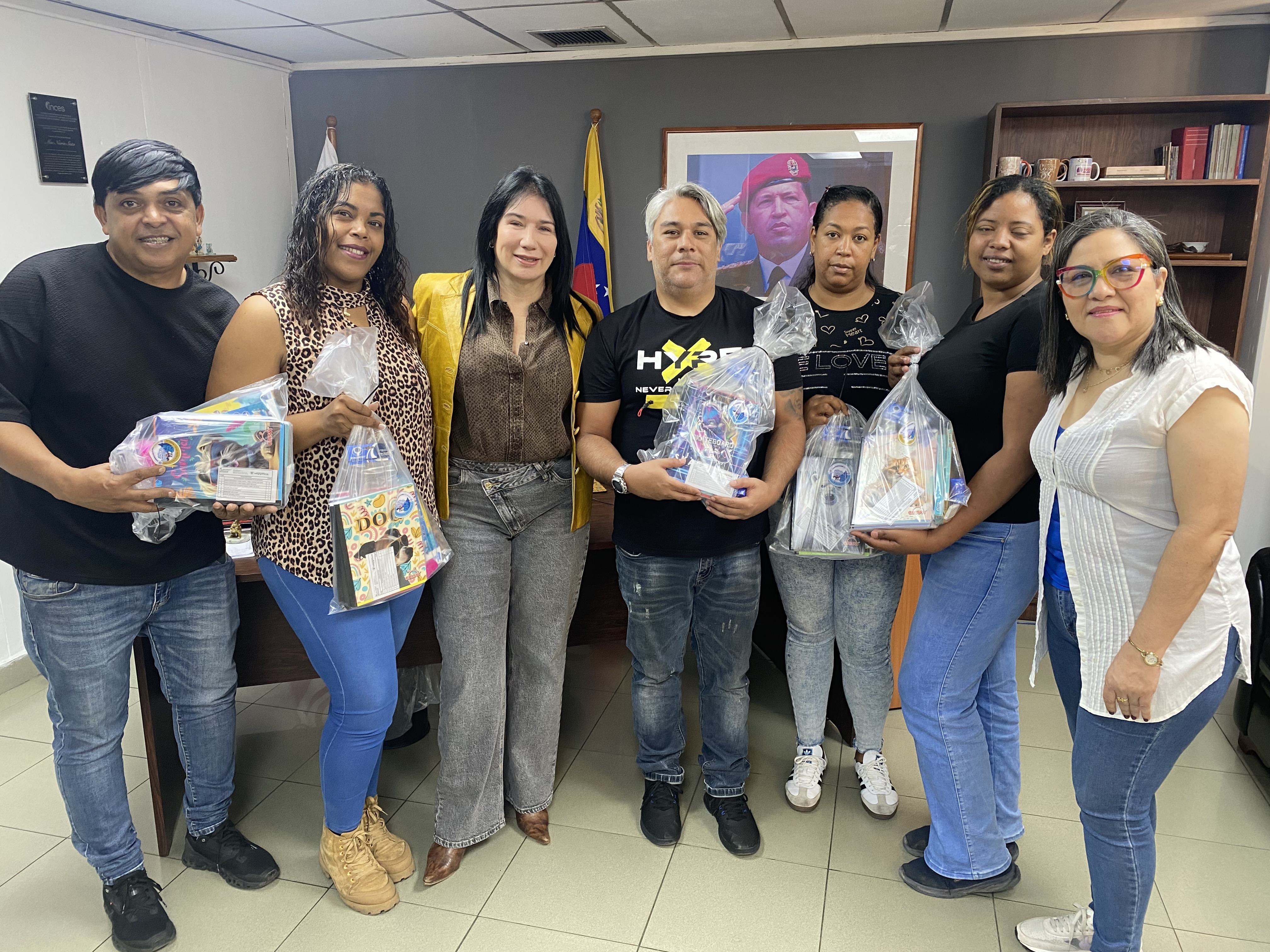 MIRANDA | Inces beneficia a hijos de sus trabajadores con kit escolar