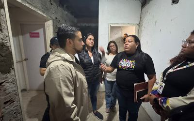 Inces recorre la maternidad Concepción Palacios para avanzar en la formación y acreditación de trabajadores de la construcción
