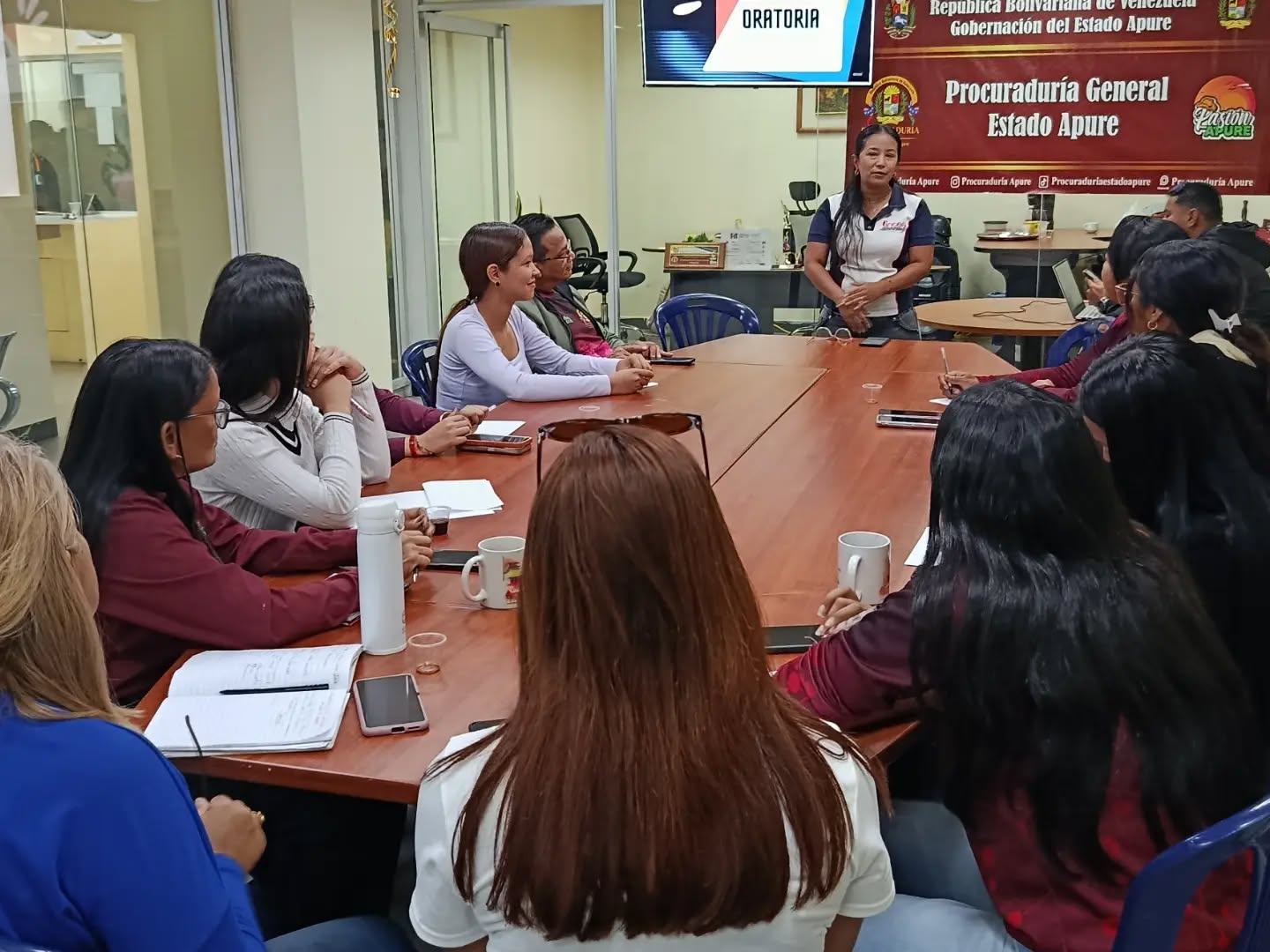 APURE | Trabajadores de la Procuraduría inician formación en Oratoria con el Inces
