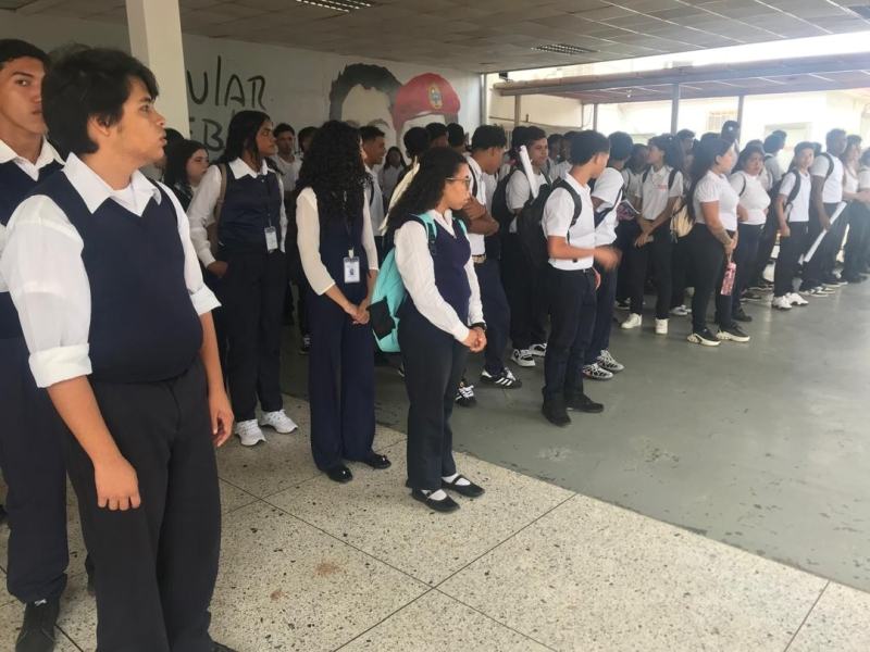 FALCÓN |Aprendices del Inces disertaron sobre el Día del Trabajador en jornada cívica - inline