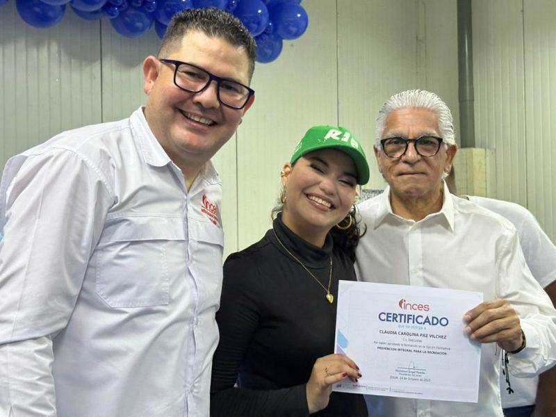 ZULIA | La juventud marabina es acreditada por el Inces - inline