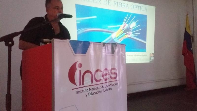 ARAGUA | Inces impulsa el dominio técnico de la Fibra Óptica en Maracay