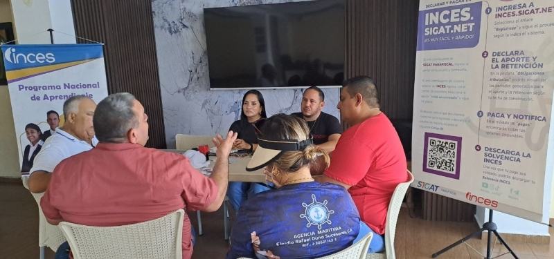 FALCÓN | Inces fomenta cultura tributaria en Costa Oriental de Falcón - inline