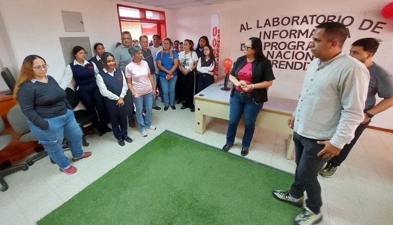 PORTUGUESA | Inces inaugura moderno laboratorio de informática para fortalecer el Programa Nacional  - inline