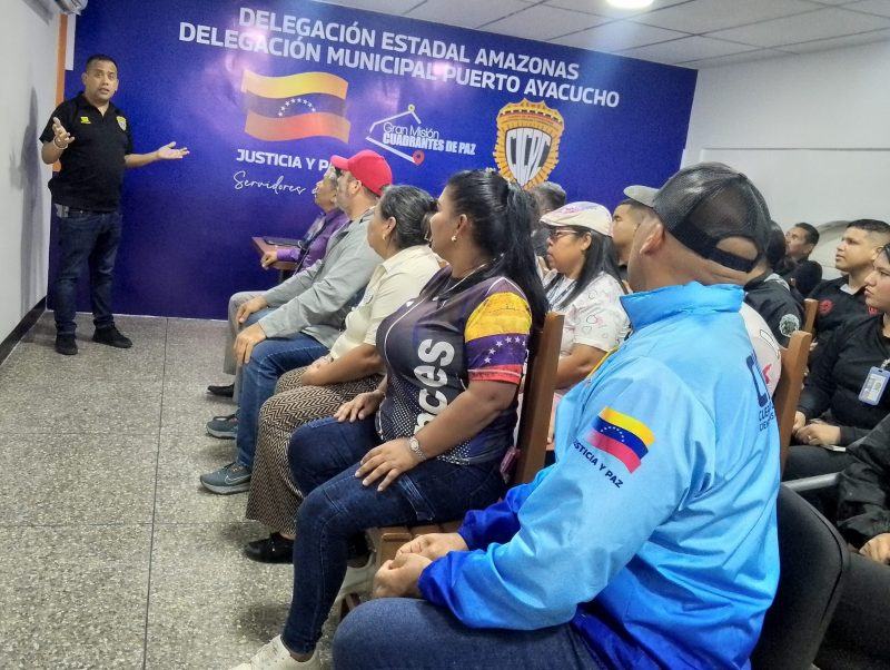 AMAZONAS | Inces certificó a funcionarios del Cicpc en Oratoria - inline