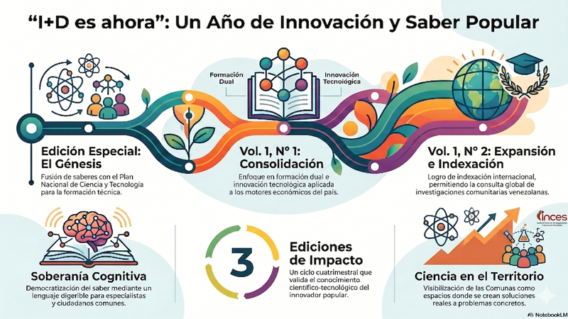 Revista I+D es ahora celebra su primer aniversario consolidándose como ventana internacional de la innovación popular venezolana