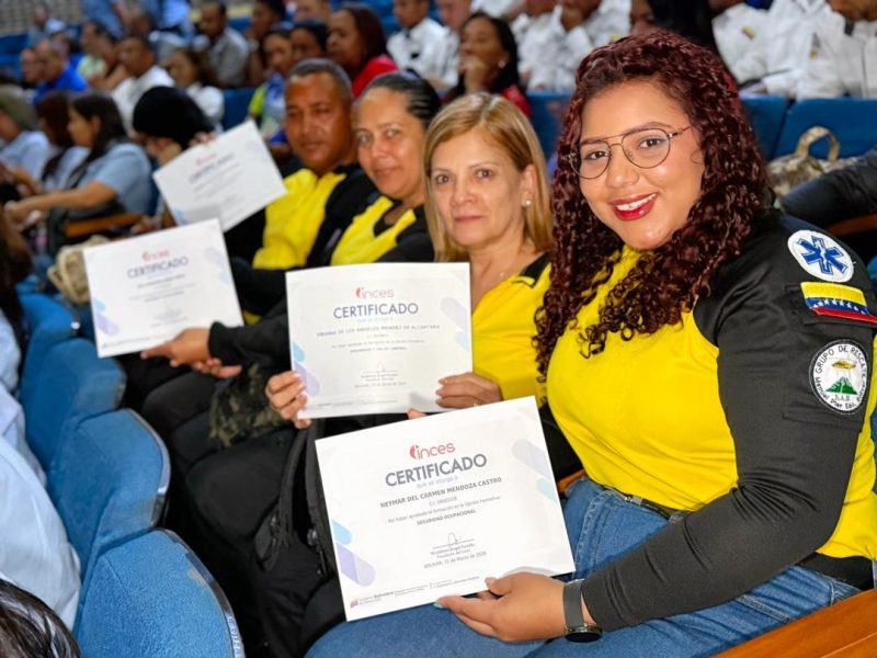 BOLÍVAR | Inces participó en la Décima Graduación Conjunta Nacional de la Clase Obrera - inline